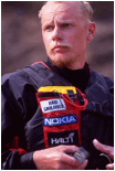 Pasi during an adventure race